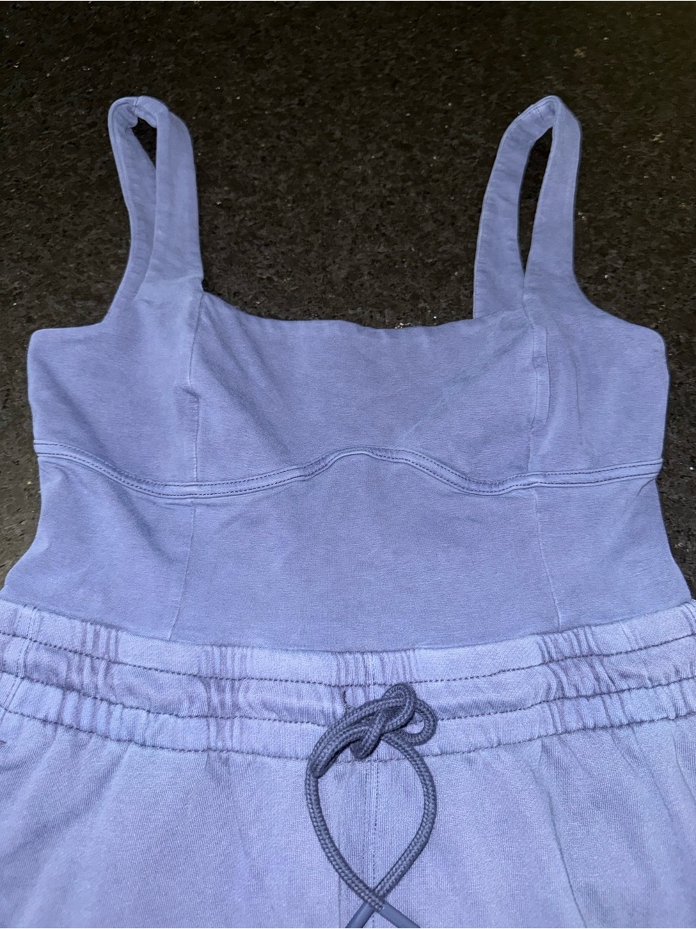 NEW FP MOVEMENT by FREE PEOPLE Inbound Onesie MIDNIGHT NAVY BLUE  Tank Suit SZ M - Picture 11 of 15